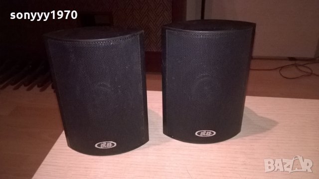 eltax 2бр тонколони-15х11х11см-внос швеицария, снимка 3 - Тонколони - 23383300