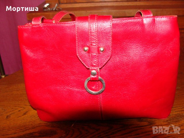  Чанта естествена кожа РАЗПРОДАЖБА