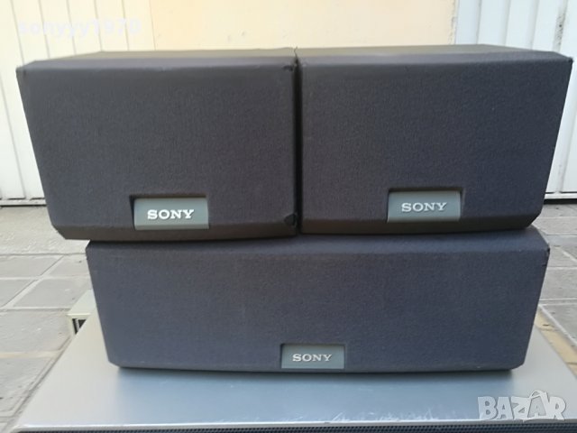 sony 3x100w//8ohm-център+тонколони-внос швеицария