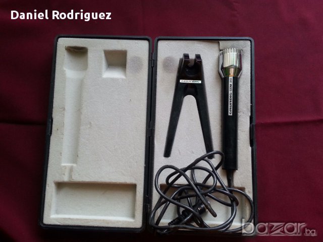 Ретро Настолен Микрофон Грундиг,Grundig, снимка 3 - Антикварни и старинни предмети - 16358908