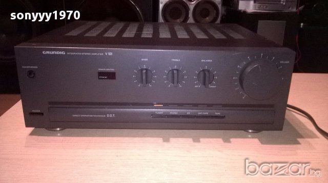 Grundig v101 amplifier-внос швеицария, снимка 2 - Ресийвъри, усилватели, смесителни пултове - 15194167
