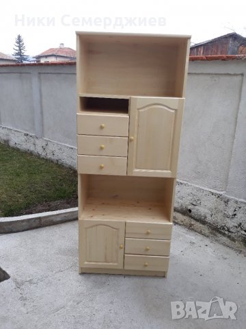 Шкаф с размери 80/180/40.https://luxury77.com/proizvodstvo_na_mebeli_velingrad, снимка 1 - Гардероби - 24463470