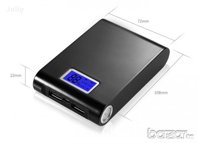 power bank 12000mah зарядно батерия пауърбанк 12000мач, снимка 2 - Оригинални батерии - 7978916