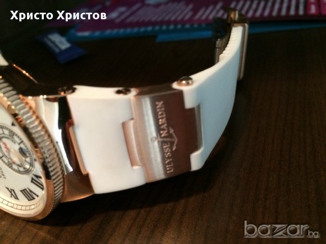 Мъжки Механичен Луксозен Часовник Ulysse Nardin клас реплика ААА+, снимка 3 - Мъжки - 9168340