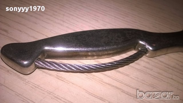 Nino cerruti-нож/кама за колекция-22см-внос швеицария, снимка 4 - Антикварни и старинни предмети - 13239935