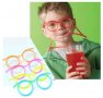 Детски парти сламки - очила , декорация за рожден ден , аксесоари за деца сламка очила, снимка 3