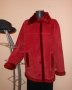 Дамско червено  зимно палто , снимка 1