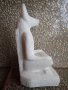 каменна статуетка на египетски бог , снимка 1 - Колекции - 21129590