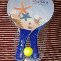 НОВИ дървени ракети за плажен тенис спорт , снимка 1 - Други спортове - 22166426