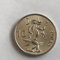 10 цента Соломонови острови 2012, снимка 1 - Нумизматика и бонистика - 25854714