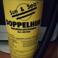  Sun & Sea Doppelhub Kolbenluftpumpe von SIMEX Sport , снимка 1 - Такъми - 23074435