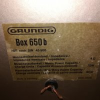 grundig box650b 75w/4ohm-39х23х19см-внос швеицария, снимка 9 - Тонколони - 20223741