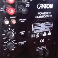 canton powered subwoofer 40х38х23см-внос швеицария, снимка 11 - Тонколони - 18409623