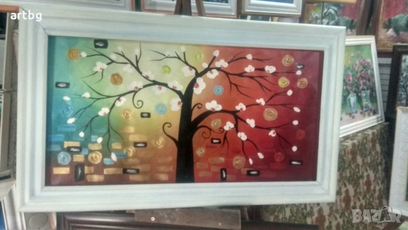 Автентична картина "Дървото на живота", снимка 1