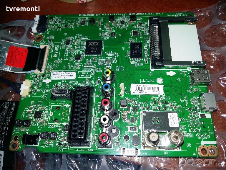 Mainboard EAX66748005 (1.0) EBT000-01PW, снимка 1