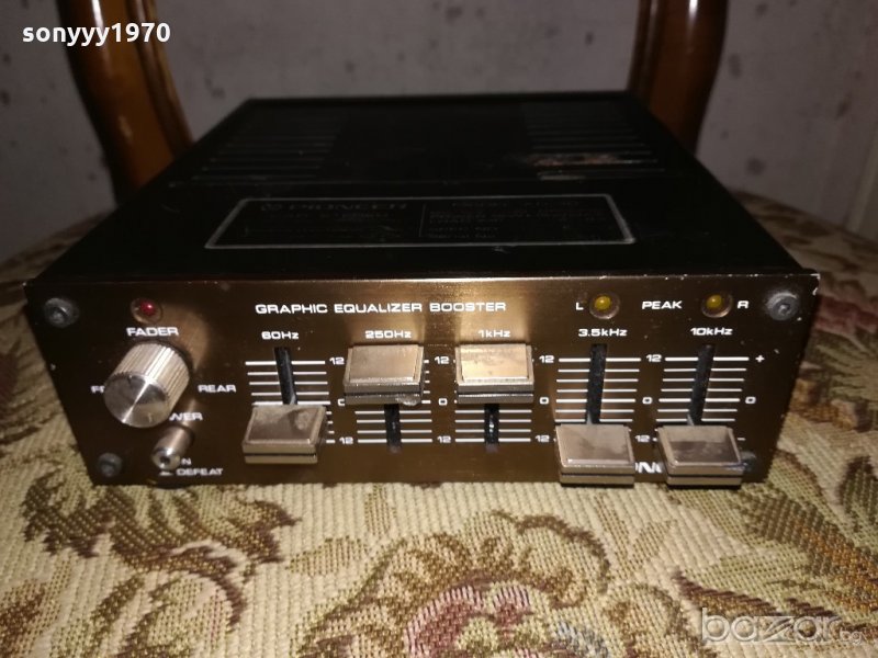 pioneer ad-30 car stereo equalizer&amplifier-made in japan, снимка 1