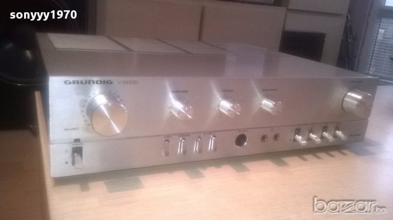 grundig v2000 stereo amplifier-внос швеицария, снимка 1