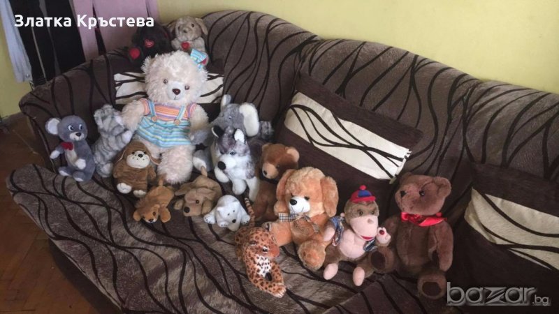 Продавам плюшени играчки, снимка 1