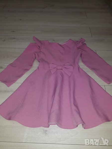 Детска розова бутикова рокля внос от чужбина, снимка 1