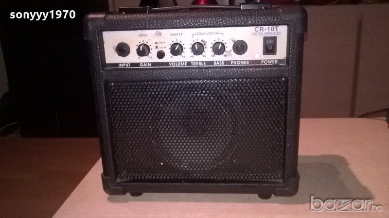 китарен усилвател-кубе-25х23х13см-внос англия, снимка 1