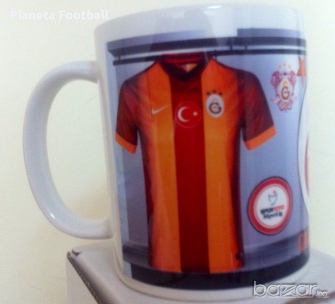 Фен чаша на Галатасарай с Ваше име и номер Уникална!GALATASARAY!, снимка 1