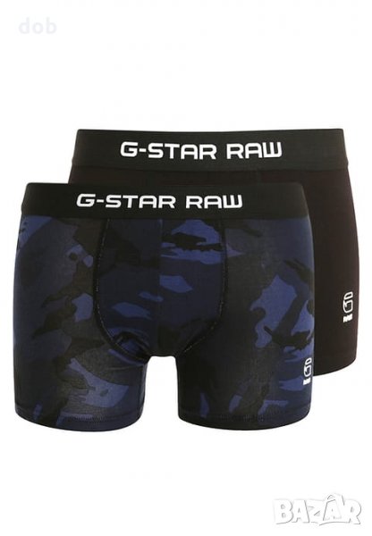 Нови мъжки боксери G-Star Tach Trunk 2 Pack Dark Blue оригинал, снимка 1