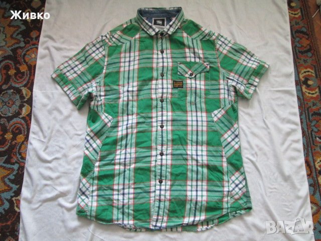 G-STAR лятна риза с къс ръкав., снимка 1 - Ризи - 21511822