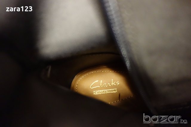 нови кожени ботуши Clarks, 39,5ти номер, снимка 13 - Дамски ботуши - 18346049