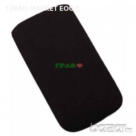 Калъф за телефон iPHONE 4, изработен от еко кожа - черен, снимка 1 - Калъфи, кейсове - 15965361