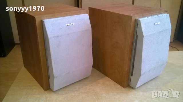 philips 2бр тонколони-внос швеицария-25х25х18см, снимка 12 - Тонколони - 24850119