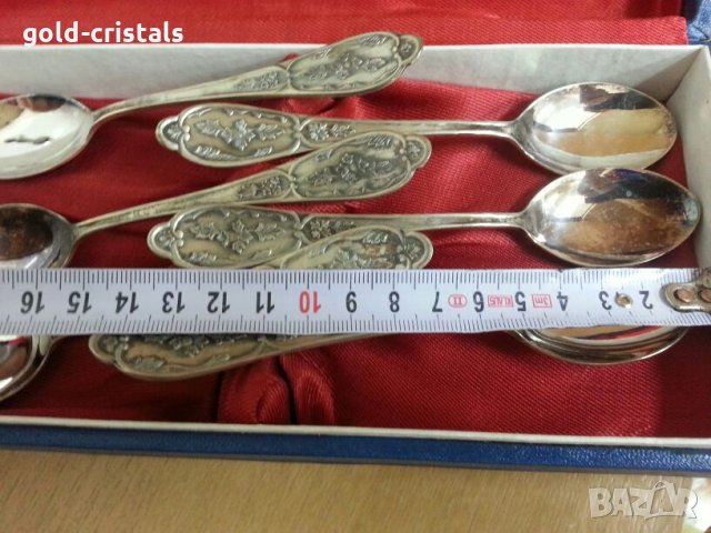 руски посребрени лъжички , снимка 4 - Антикварни и старинни предмети - 22743787
