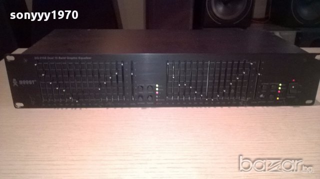 Boost eq-215s dual 15 band equalizer-внос швеицария, снимка 6 - Ресийвъри, усилватели, смесителни пултове - 12925918