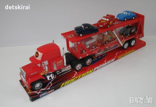 Автовоз Мак с 6бр коли