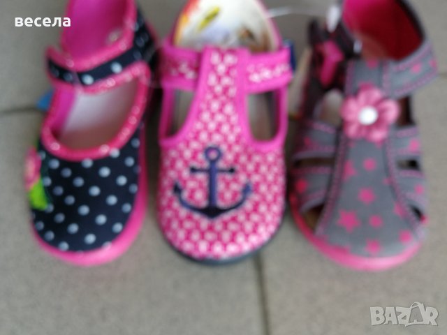 много модели детски пантофки, за момче или момиче , снимка 1 - Бебешки обувки - 22566583