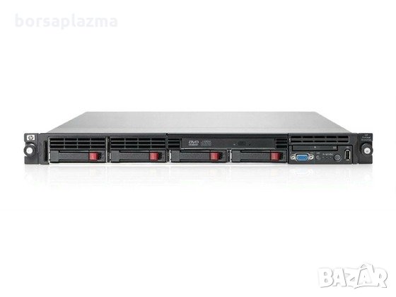HP DL360 G7 1U 2 x QUAD Xeon E5640 16 GB 2x300 SATA 2x Power, 8 x 2,5" SAS, RAID P410, снимка 1 - Работни компютри - 24330766