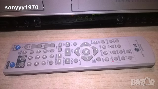 lg v280 dvd/vhs video hifi 6 head-stereo-внос швеицария, снимка 10 - Плейъри, домашно кино, прожектори - 25319887