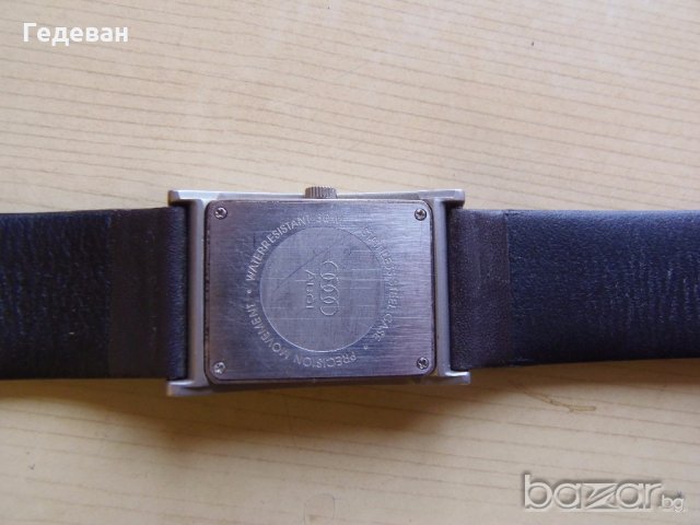Оригинален качествен Audi TANK RECTANGULAR PANDA DIAL, снимка 4 - Мъжки - 18411285