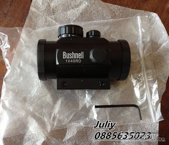 Бързомер Bushnell 1х40/1х30 Red Dot / монтаж за двата стандарта /, снимка 9 - Оборудване и аксесоари за оръжия - 9131145