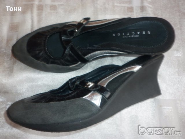 Обувки 100 % кожа с велур Kenneth Cole Reaction , снимка 12 - Кецове - 15665599