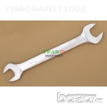 Гаечен ключ - матирана стомана, 24х27мм, снимка 1