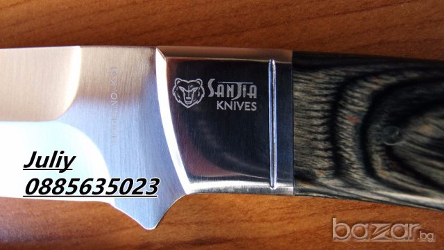 Ловен нож Sanjia К-91 /за дране/ , снимка 8 - Ножове - 16713988