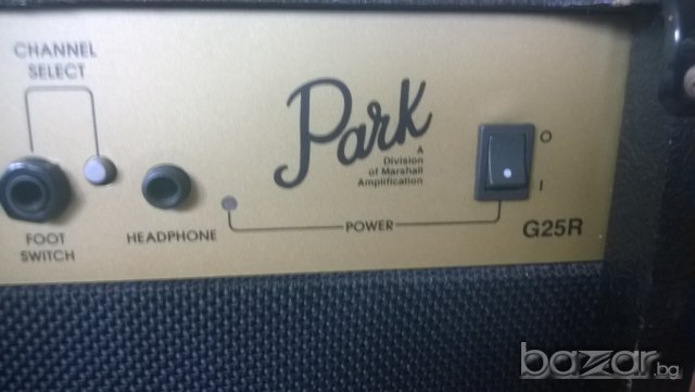 park-g25r-division of marshall amplification-кубе голямо от англия, снимка 13 - Ресийвъри, усилватели, смесителни пултове - 7675408