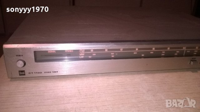 dual ct1150 tuner-made in germany-внос швеицария, снимка 4 - Ресийвъри, усилватели, смесителни пултове - 21772325
