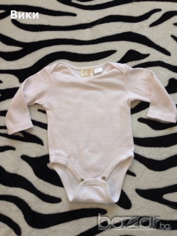 Бебешки бодита с дълъг ръкав 0-3 м, снимка 7 - Бодита за бебе - 20187809