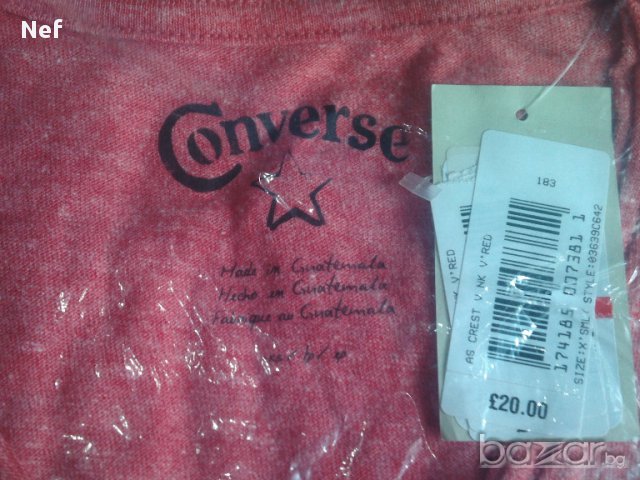  Converse дамска тениска, оригинал , снимка 2 - Тениски - 13608249