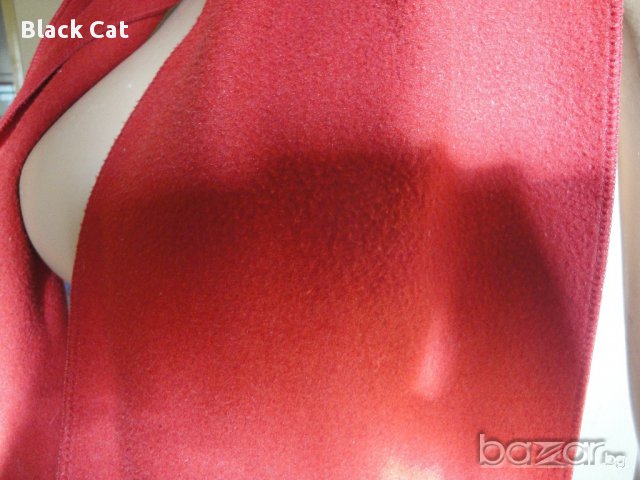 Нов кокетен червен зимен дамски шал, наметка, болеро, в цвят: бордо, снимка 7 - Шалове - 8472772