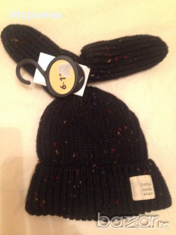 к-т шапка и ръкавици за момче 6-12мес.