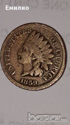 1 CENT 1859 INDIAN HEAD