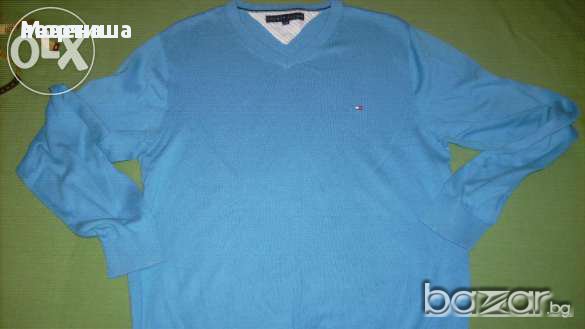 РАЗПРОДАЖБА tommy hilfiger оригинален пуловер, снимка 1 - Блузи с дълъг ръкав и пуловери - 17095727