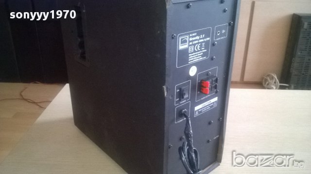 speed link gravity 2.1-subwoofer-внос швеицария, снимка 9 - Ресийвъри, усилватели, смесителни пултове - 12494161